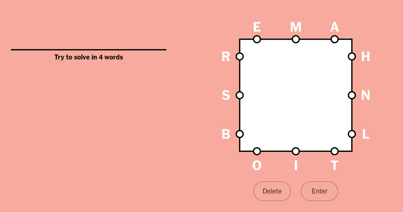 Letterboxed Answers